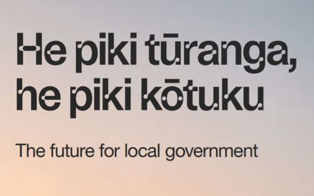 The future for local government.