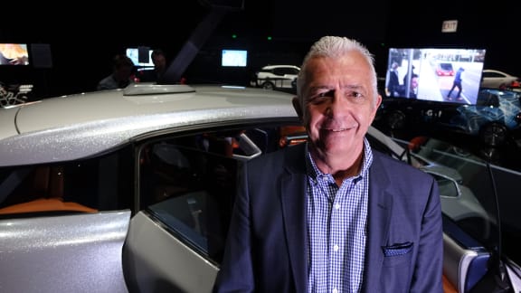 Rinspeed CEO Frank Rinderknecht