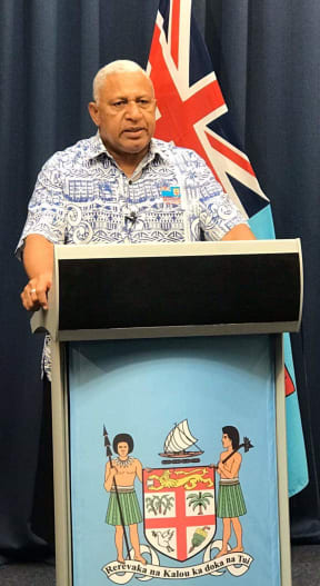 Prime Minister Frank Bainimarama.