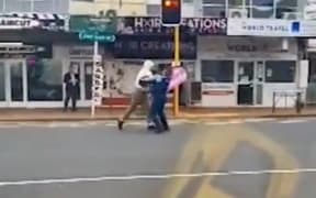 Police officer allegedly assaulted in Manurewa, Auckland on 18 July 2022.