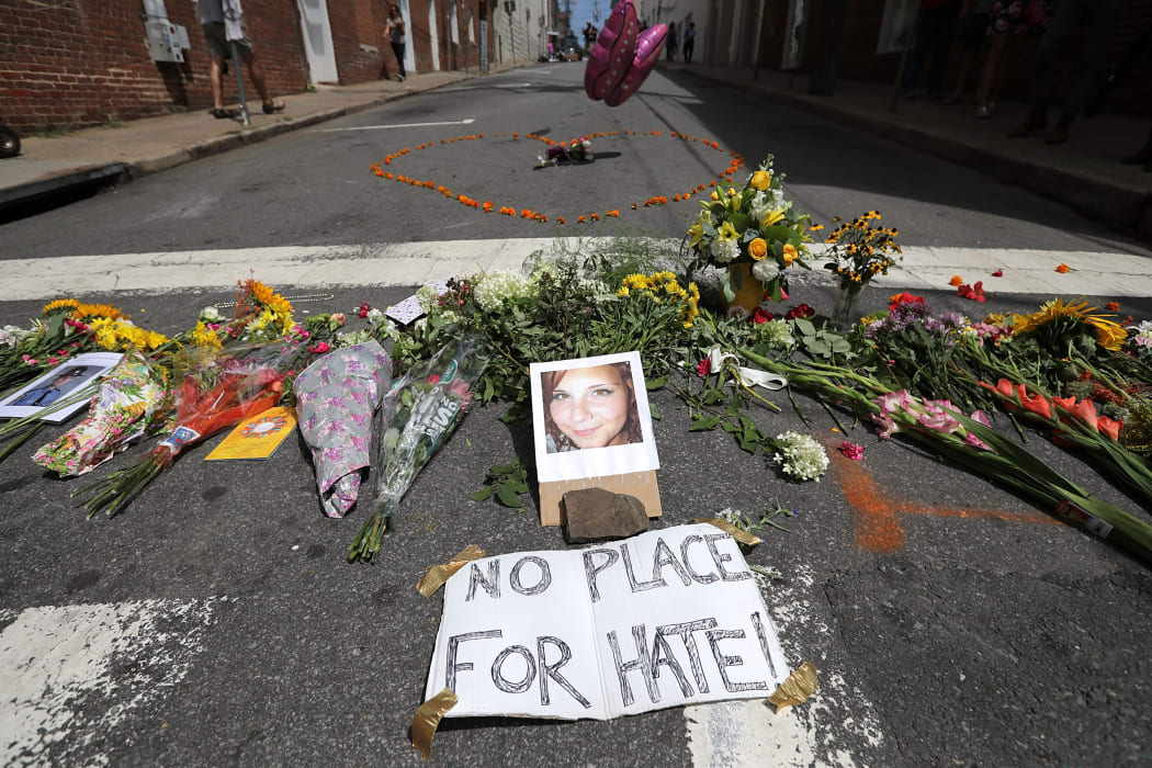 Heather Heyer was killed when a group of counter-protesters were rammed by a car.