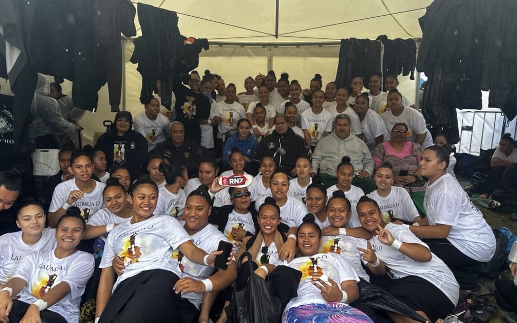 McAuley High School Samoan group