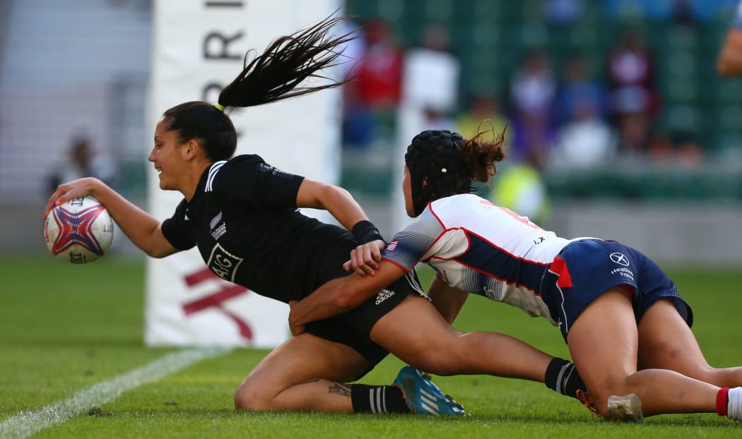 New Zealand sevens player Shiray Tane.