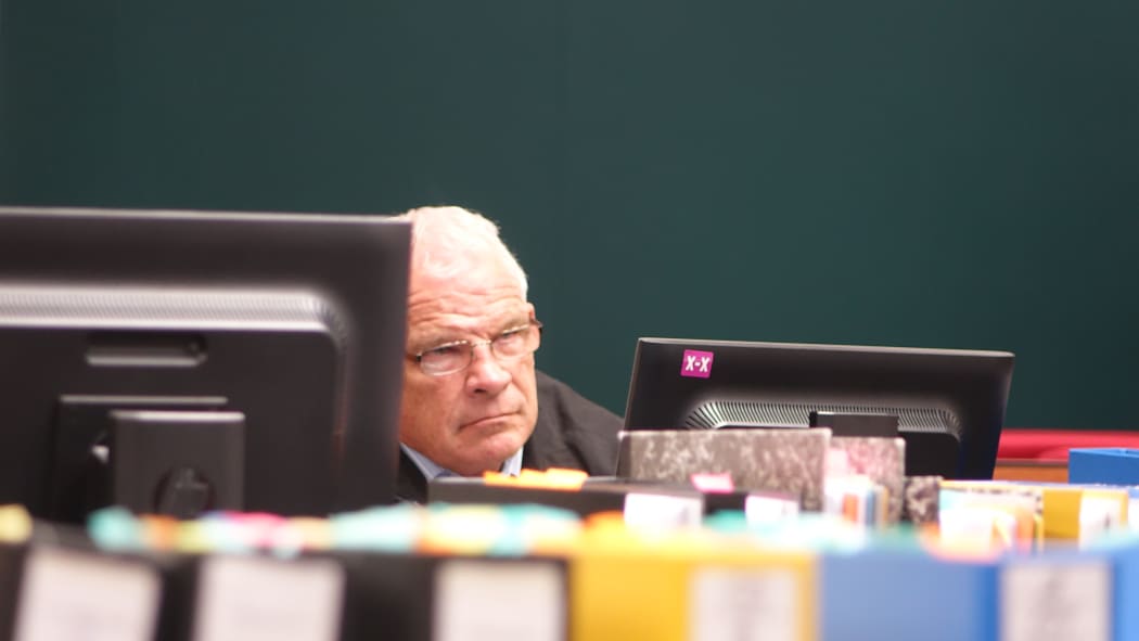 Michael O'Brien at the High Court in Wellington 27 February