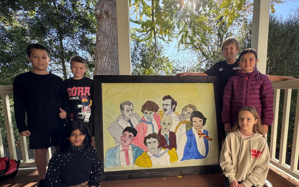 The group from Hamilton East School has recorded an album that's about to be pressed on vinyl and sold in record stores.