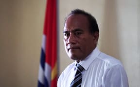 The president of Kiribati, Taaneti Mamau.