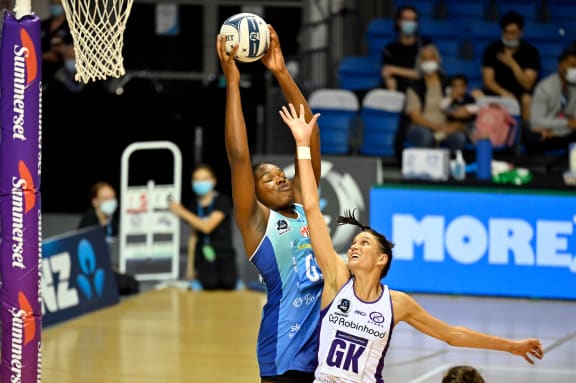 Mystics shooter Grace Nweke was a dominant force in her side's win.