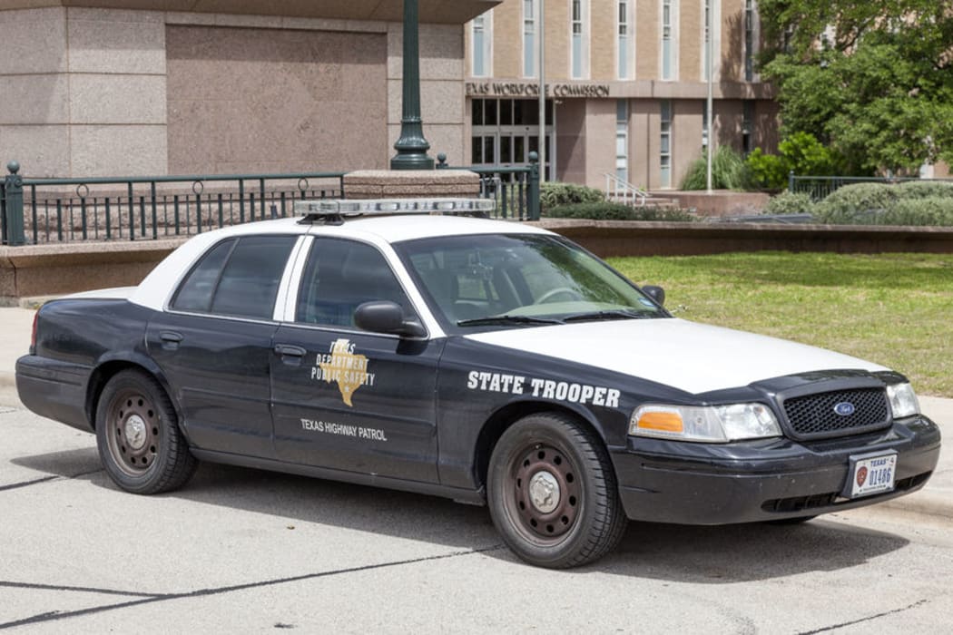 A police car in Austin, Texas.
