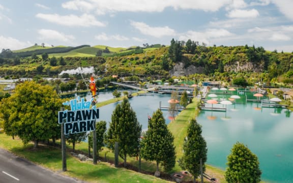 Huka Prawn Park.