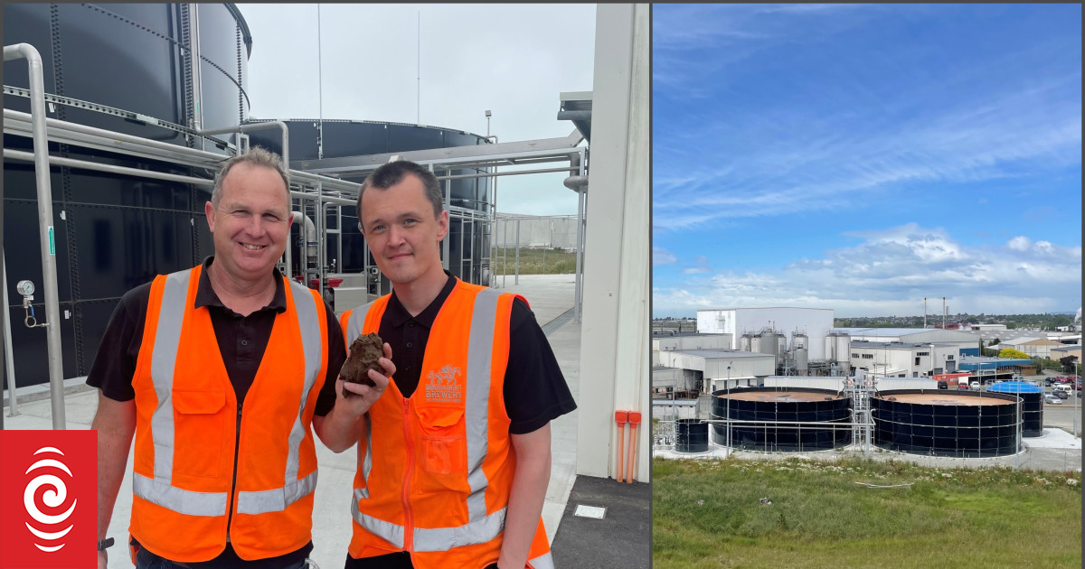 Timaru brewery builds a wastewater plant to turn byproduct RNZ