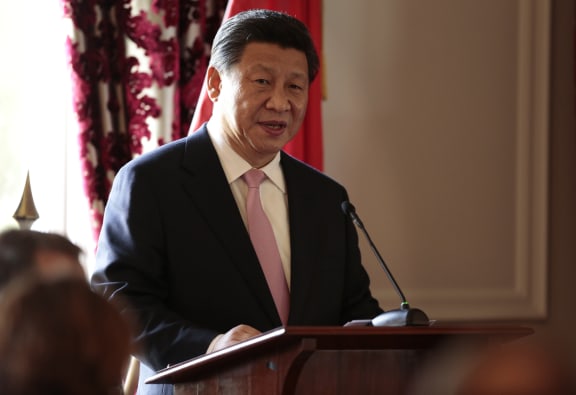 State welcome for Chinese President Xi Jinping at Government House Wellington.