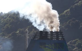 18072018 News Photo: Scott Hammond/Stuff
Pollution
Picton.
Cook Strait ferries
complaints from locals about high levels of toxic exhaust fumes.
InterIslander Kaitaki