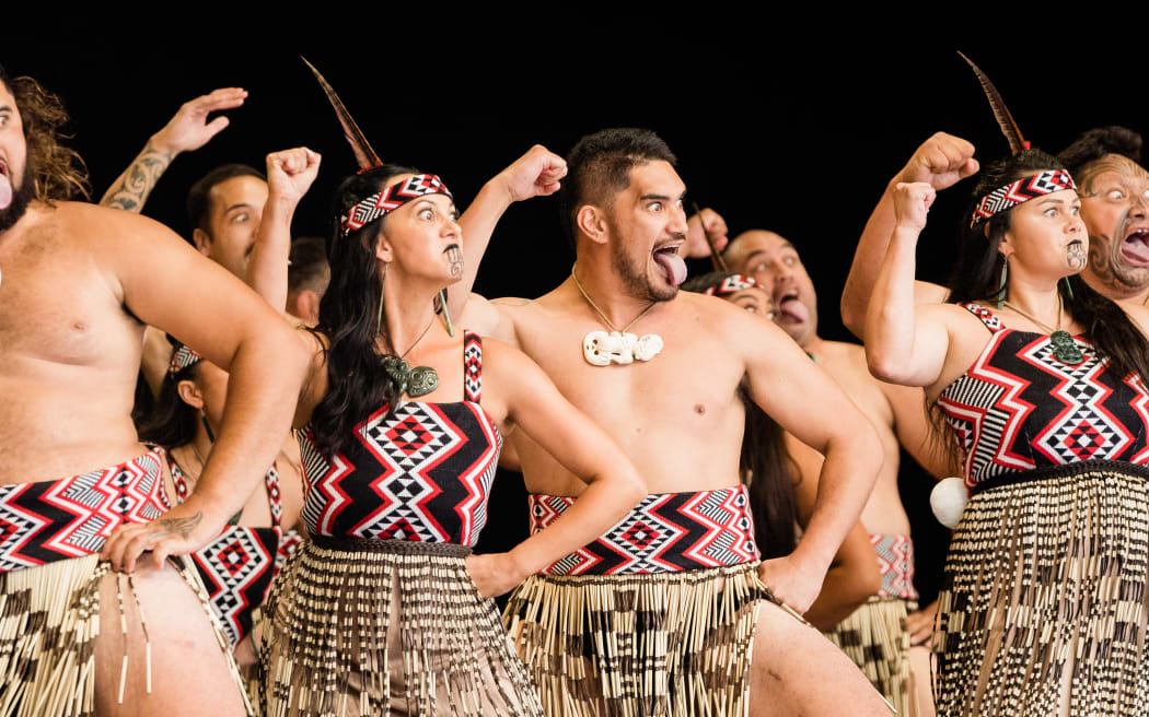 Te Whānau-a-Apanui perform.