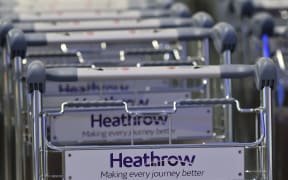 Trollies at Heathrow Airport