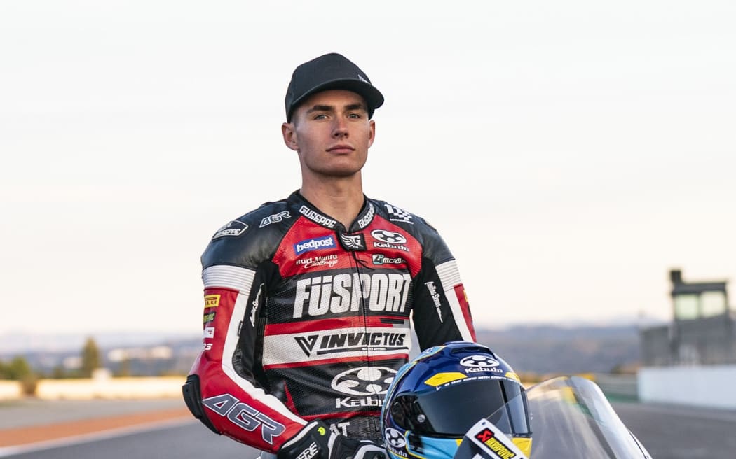 New Zealand motorcycle racer Cormac Buchanan.