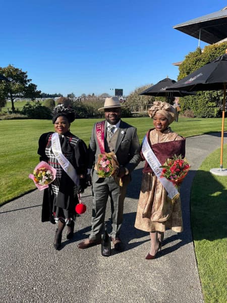 Foster (right), Stephen and Emeldah Mwaba are siblings who regularly enter best dressed competitions.