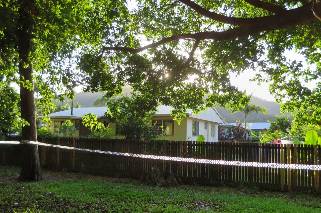 The house Murray Street, Manoora - a suburb in Cairns - where the children were found dead.