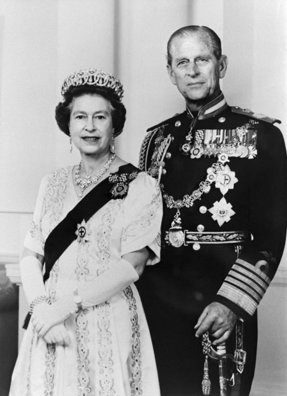File photo: Queen Elizabeth II and Prince Philip, Duke of Edinburgh, in 1987