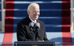 US President Joe Biden delivers his Inauguration speech after being sworn in as the 46th US President.