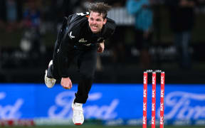 New Zealand bowler Lockie Ferguson.
