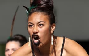 Papakura High School students perform at the festival.