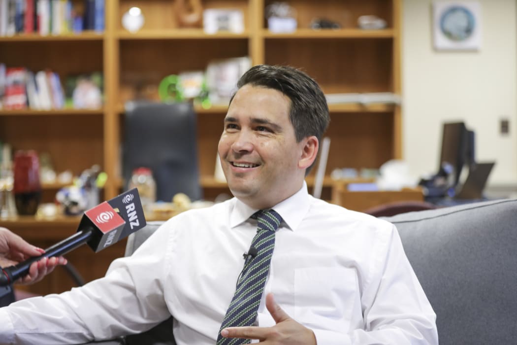 National Party leader Simon Bridges