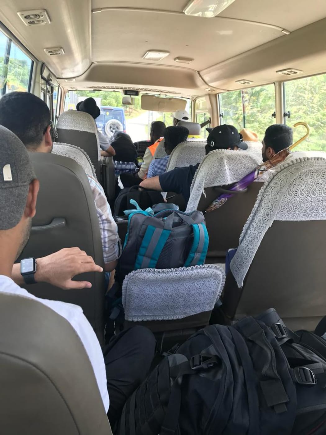 Manus Refugees being moved to Port Moresby