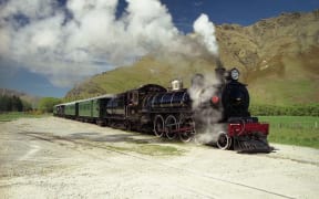 Preserved AB 778 hauling the Kingston Flyer