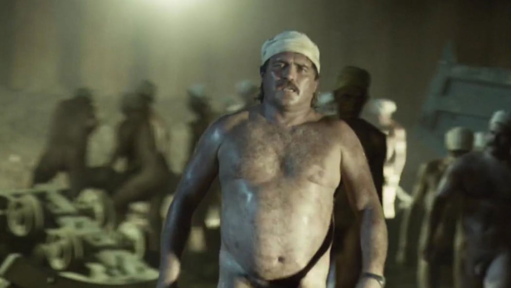 Lead miner Glukhov (Alex Ferns).