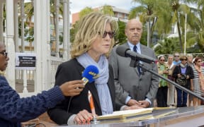 Sonia Lagarde, mayor of Noumea