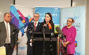Prime Minister Jacinda Ardern and Health Minister David Clark announced support for Counties Manukau DHB on 11 June, 2020.