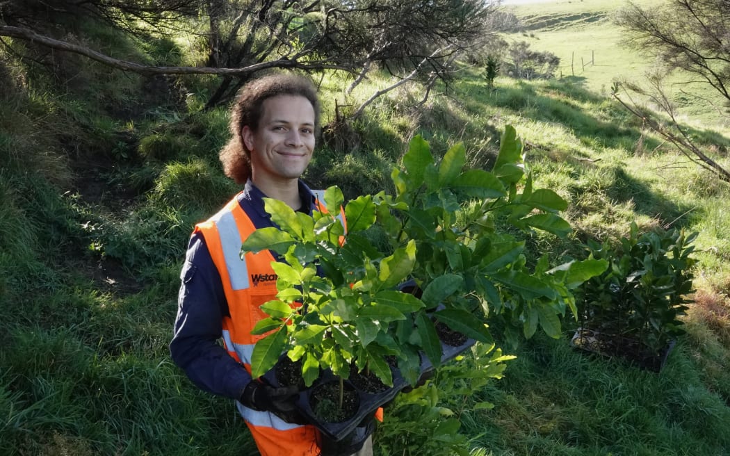 Nathan Burns, of Conservation Volunteers New Zealand