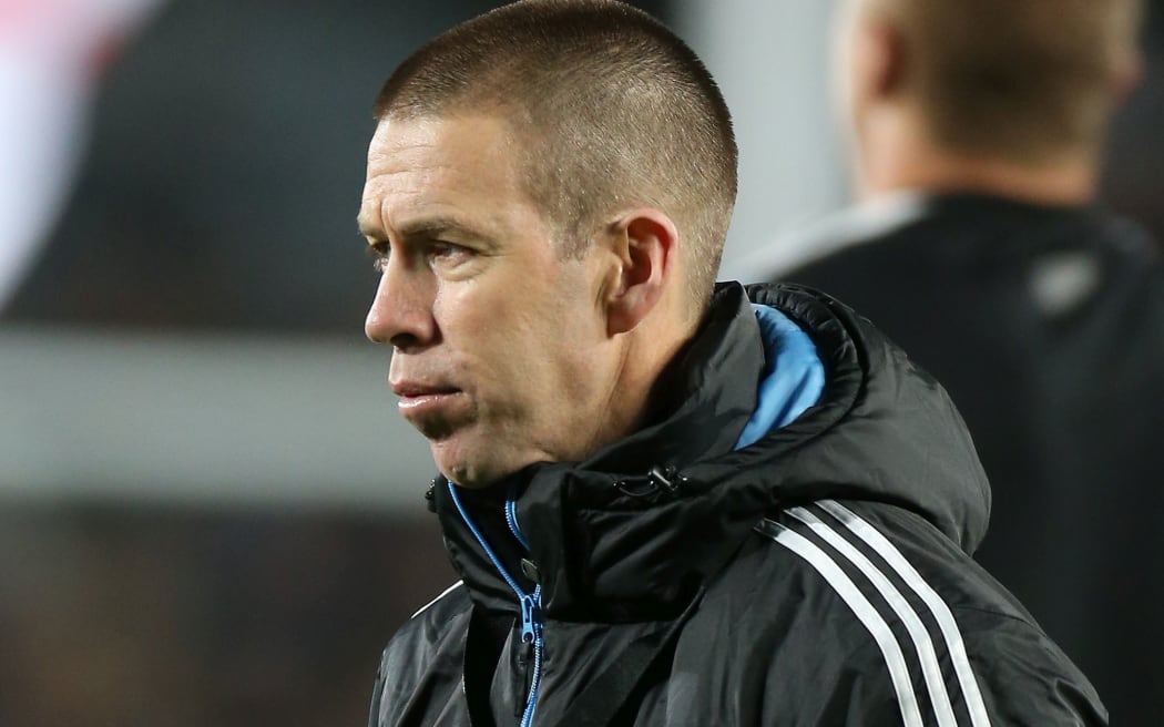 All Blacks manager Darren Shand.