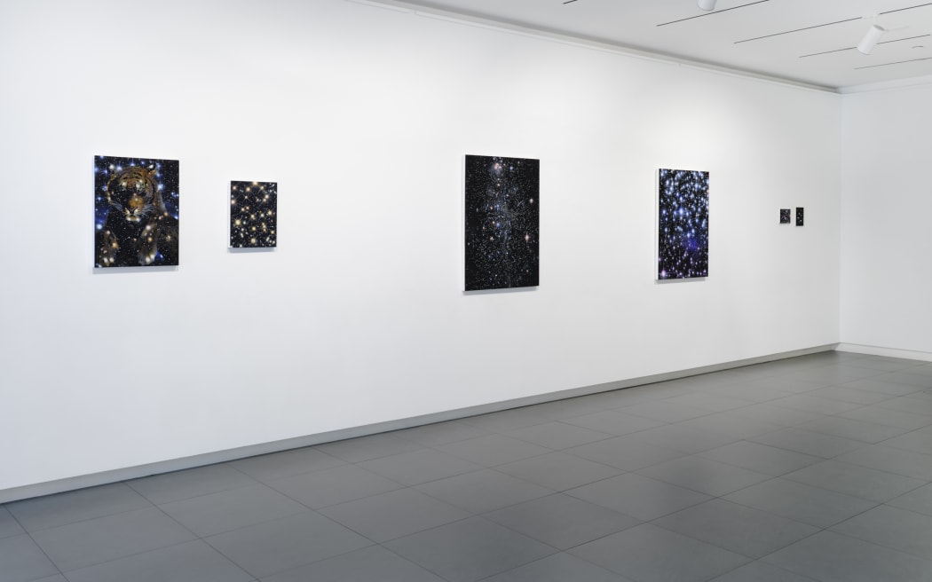 Installation view: In the Stars I Trust, Gow Langsford Gallery at Jutta Gallery, New York. 7 - 20 October, 2024.