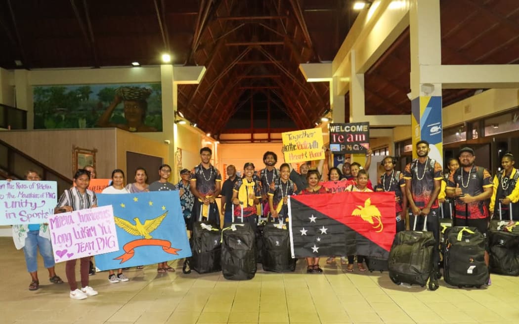 Members of Team PNG for the 2025 Pacific Mini Games set to officially open on Sunday.