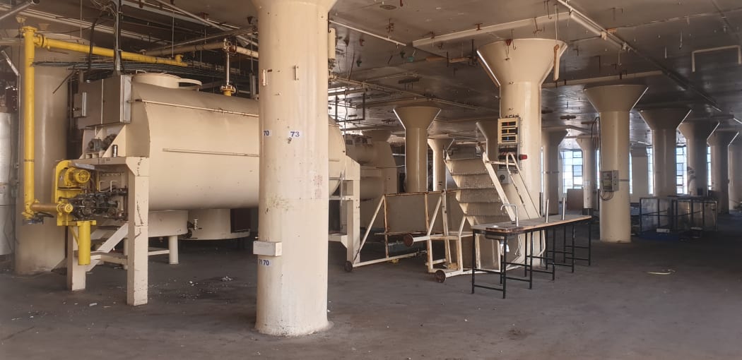 Inside the old Cadbury building