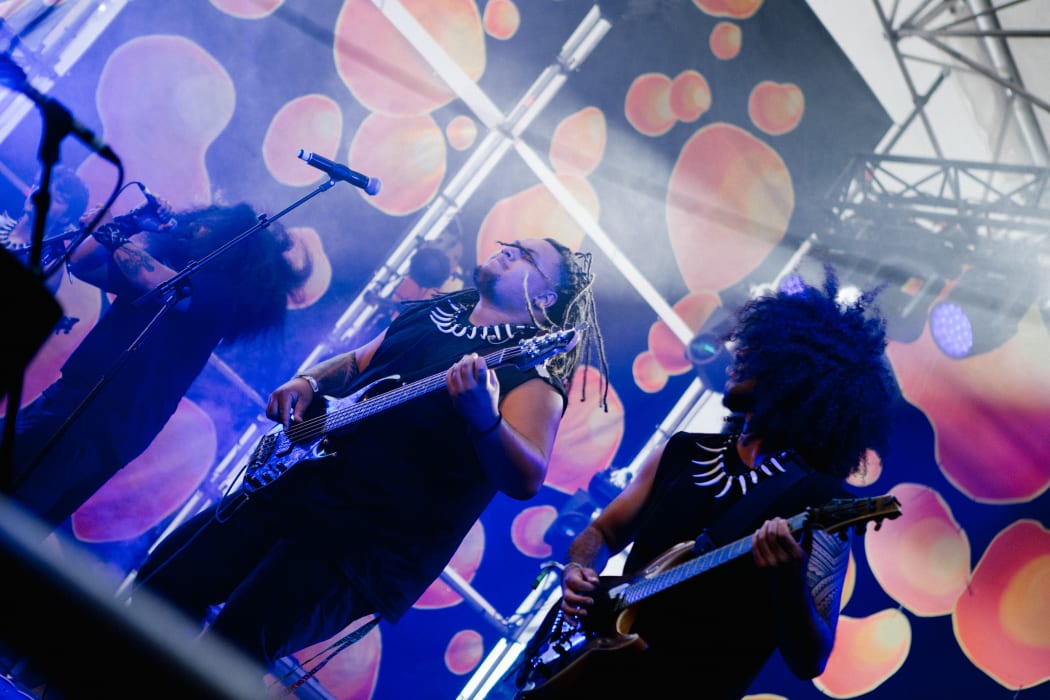 Shepherds Reign playing the Naked Eye stage at Splore