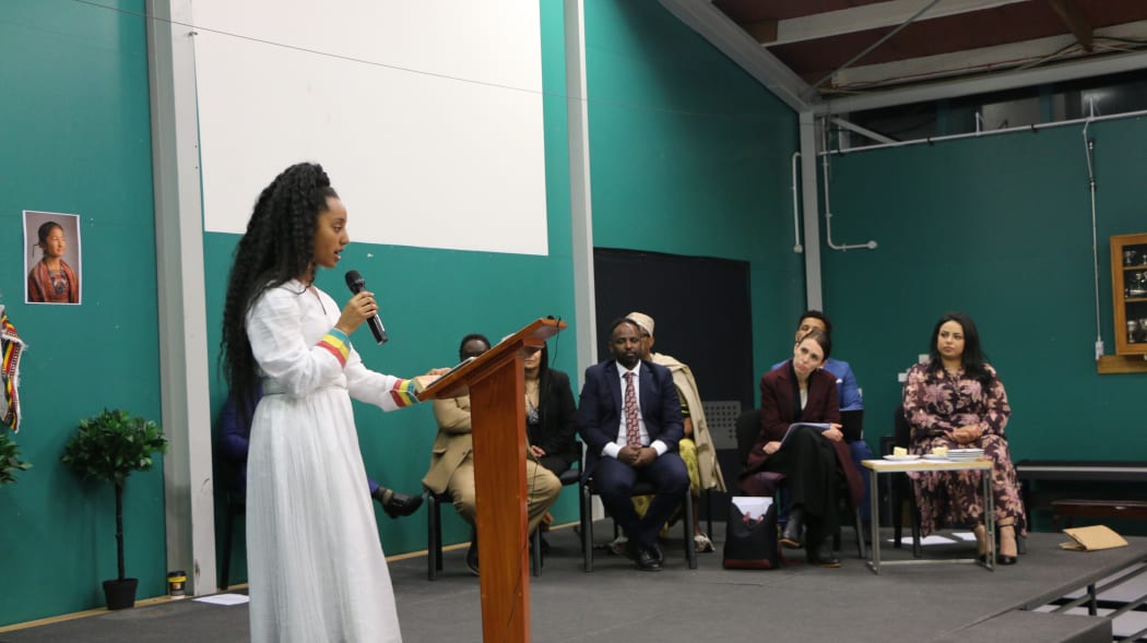 Attendee Kalkida Yohannes said many young people in the refugee and migrant communities suffer poor mental health.