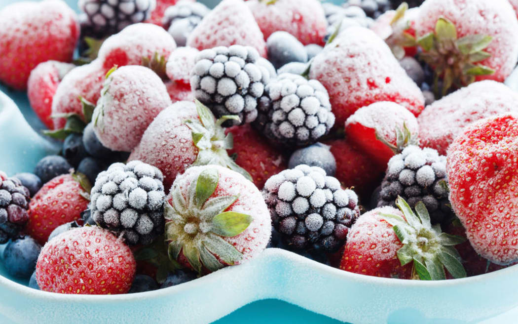 Frozen berries