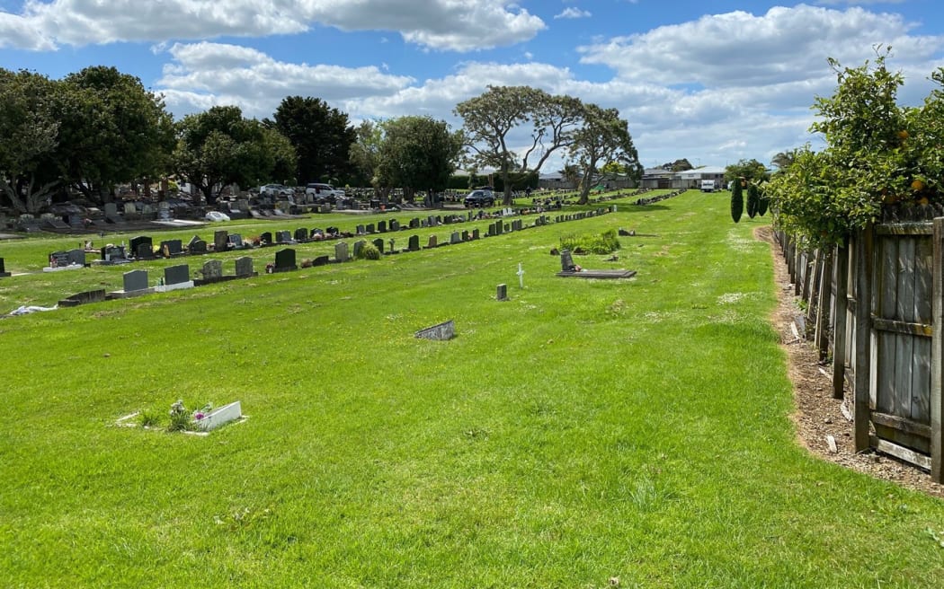The unmarked graves are at the Pukekohe Cemetery, which is inactive and is managed by the board as a local reserve.