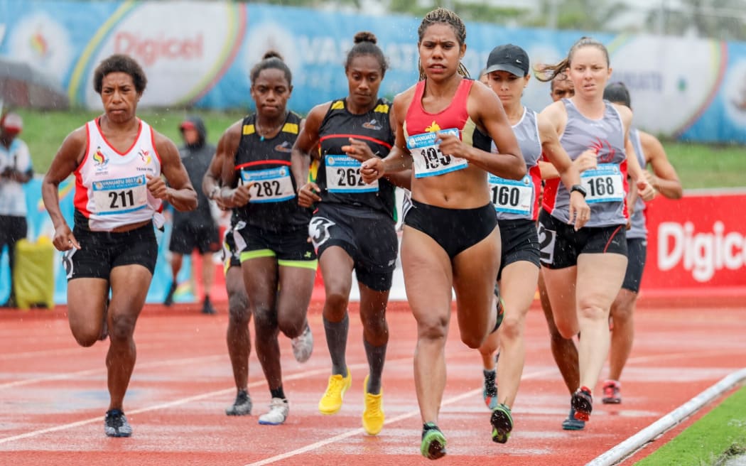 Poro Gahekave was among the gold medal winners for Team PNG.