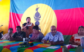 New Caledonia’s FLNKS 44th Congress leaders make final statement on Sunday 26 January 2025 – PHOTO RRB
