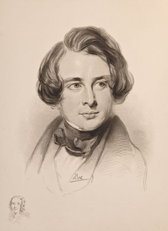 Charles Dickens by Samuel Lawrence 1838.