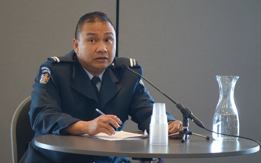 Corrections officer Chris Kolimlim.