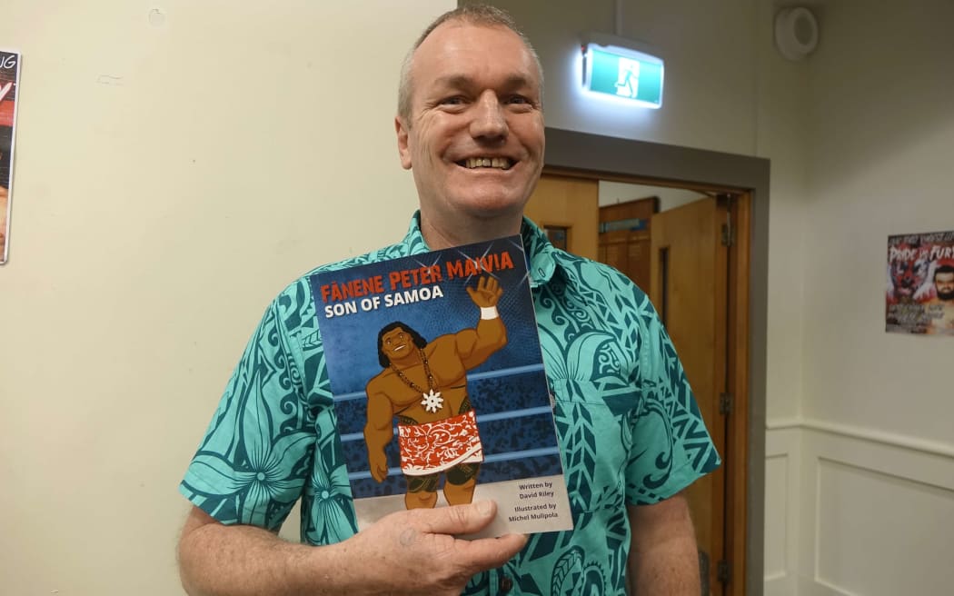High school teacher and author David Riley.