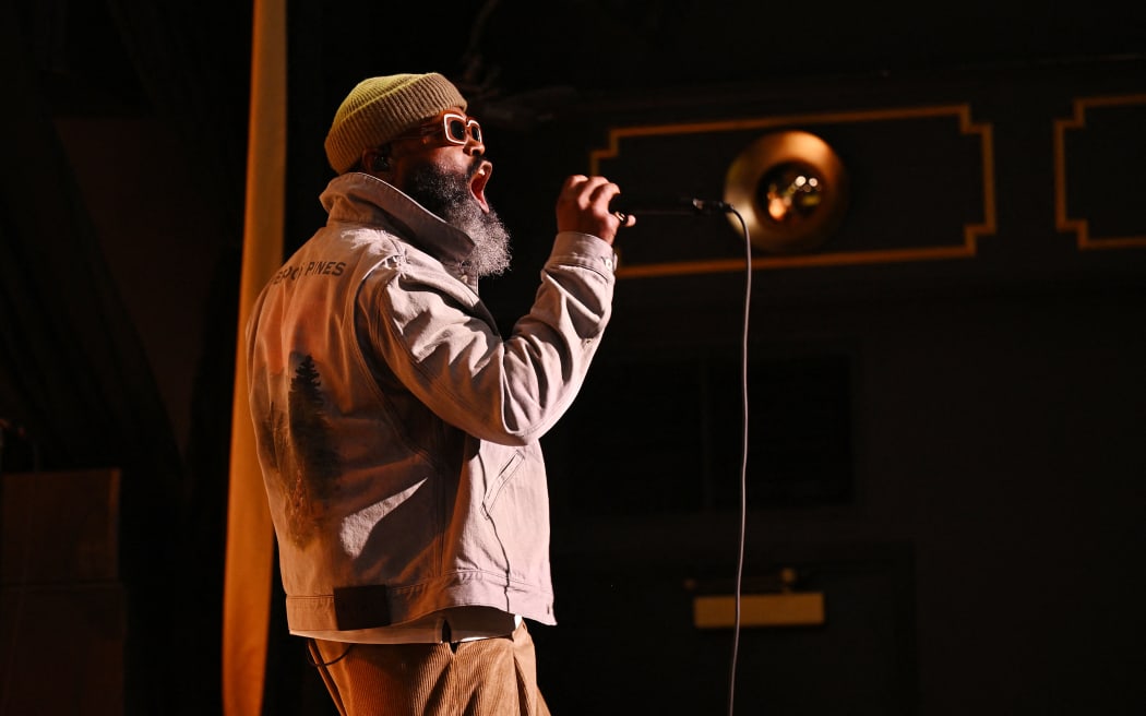 NEW YORK, NEW YORK - OCTOBER 15: Black Thought of The Roots performs onstage during WhyHunger's Amplified: Annual Hungerthon Kickoff Concert Presented by EY at Irving Plaza on October 15, 2024 in New York City.   Roy Rochlin/Getty Images for WhyHunger/AFP (Photo by Roy Rochlin / GETTY IMAGES NORTH AMERICA / Getty Images via AFP)