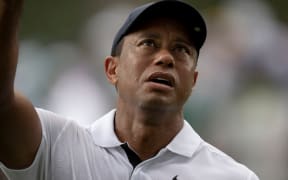 Tiger Woods at the US Masters.