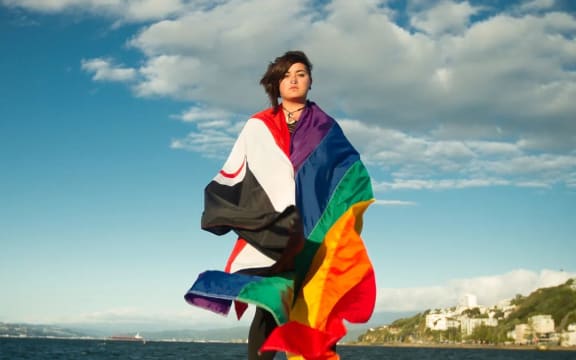 Takatāpui activist Kassie (Ngāti Raukawa ki te Tonga)
