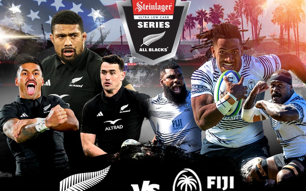 New Zealand Rugby confirmed they will play the Flying Fijians in San Diego on Thursday.