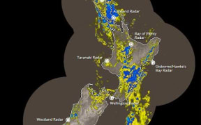Rain is already falling over the North Island.